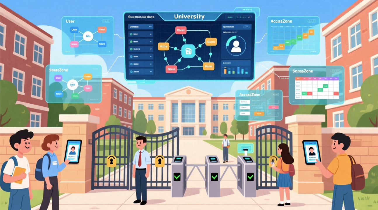 Vermeidung von Fehlern mit KI- Klassendiagrammen: Entwicklung eines Campus-Zugangskontroll- und Anwesenheitssystems