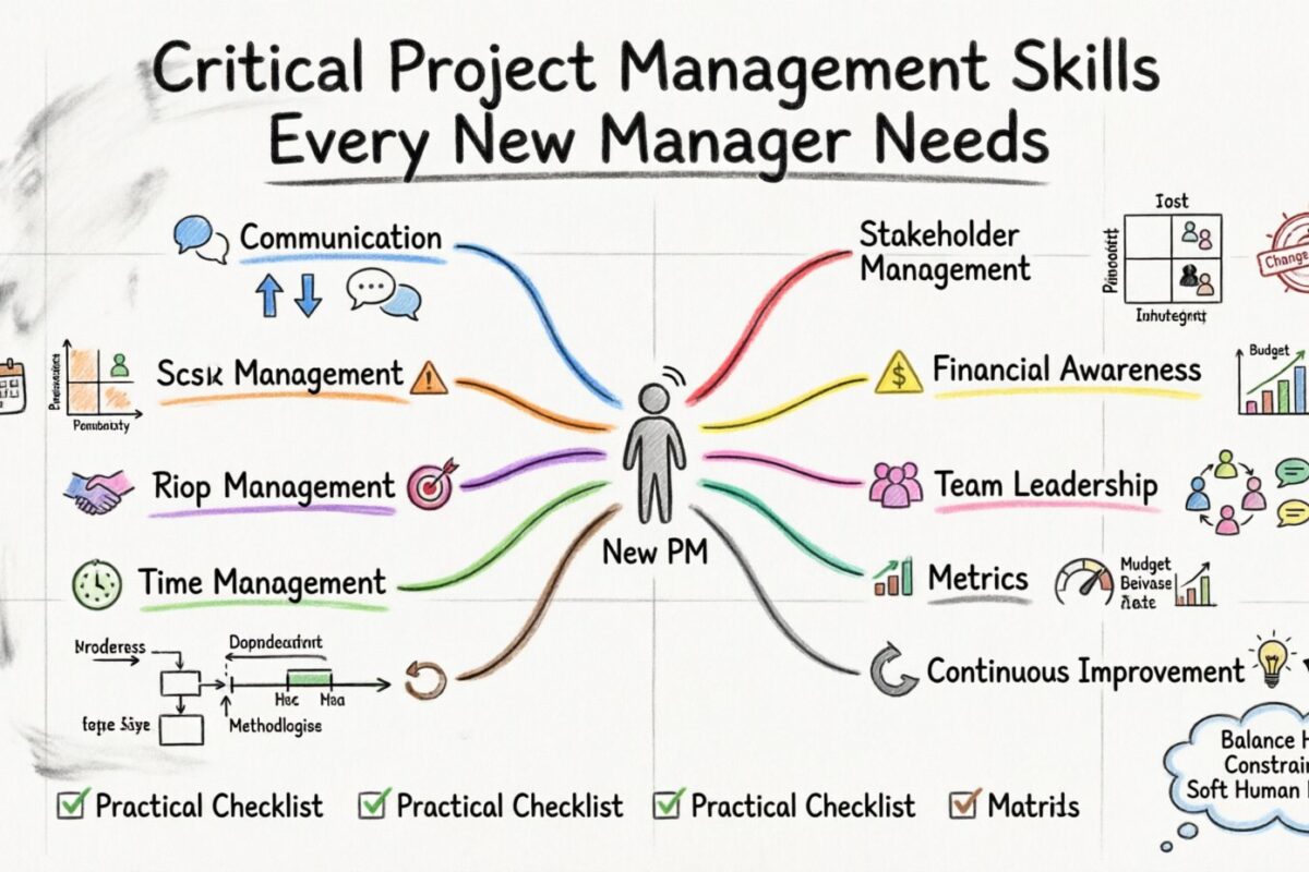 Projektmanagement-Leitfaden: Kritische Projektmanagement-Fähigkeiten, die jeder neue Manager benötigt