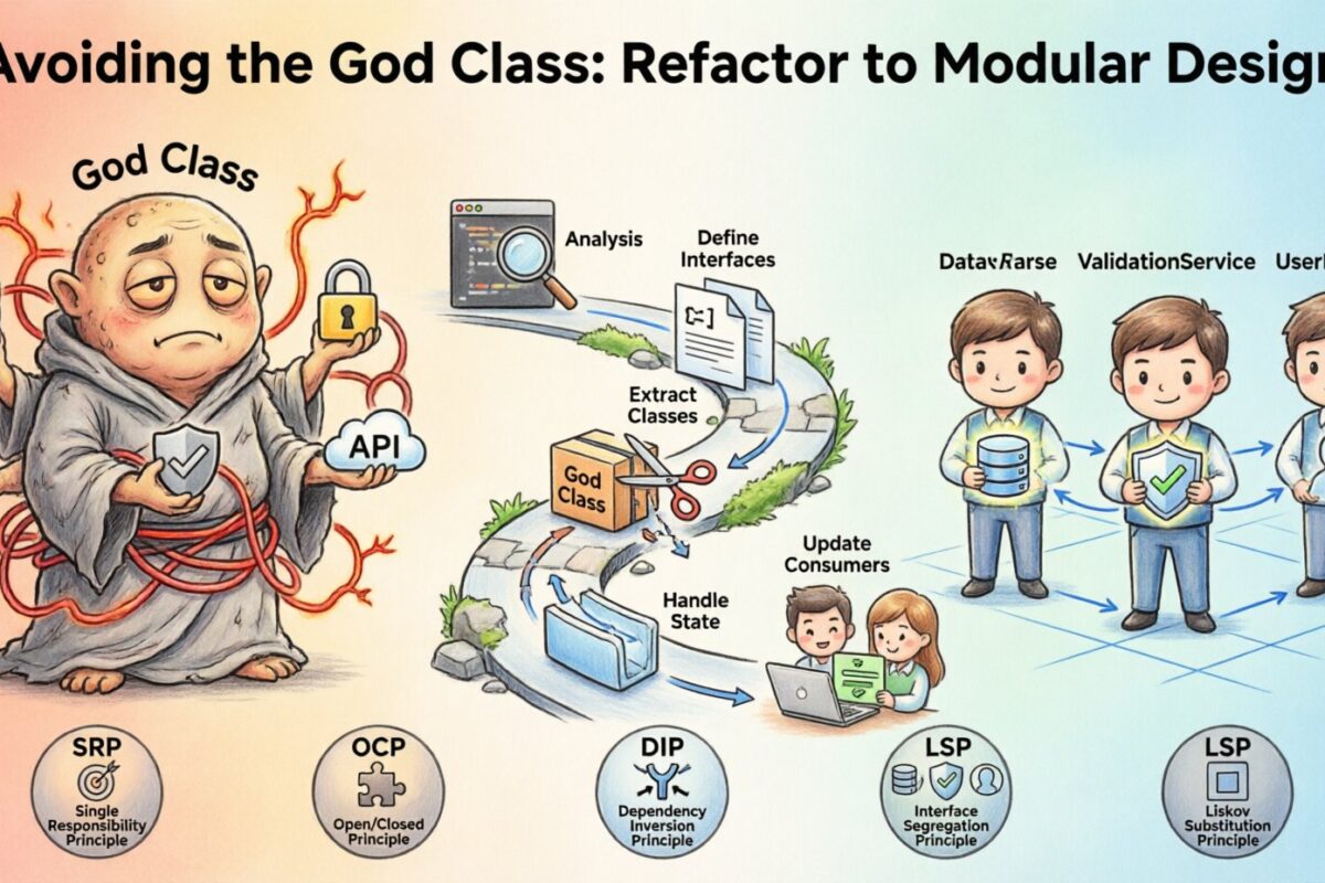 Vermeidung der “Gott-Klasse”: Wie man große Diagramme in handhabbare Module umstrukturieren kann