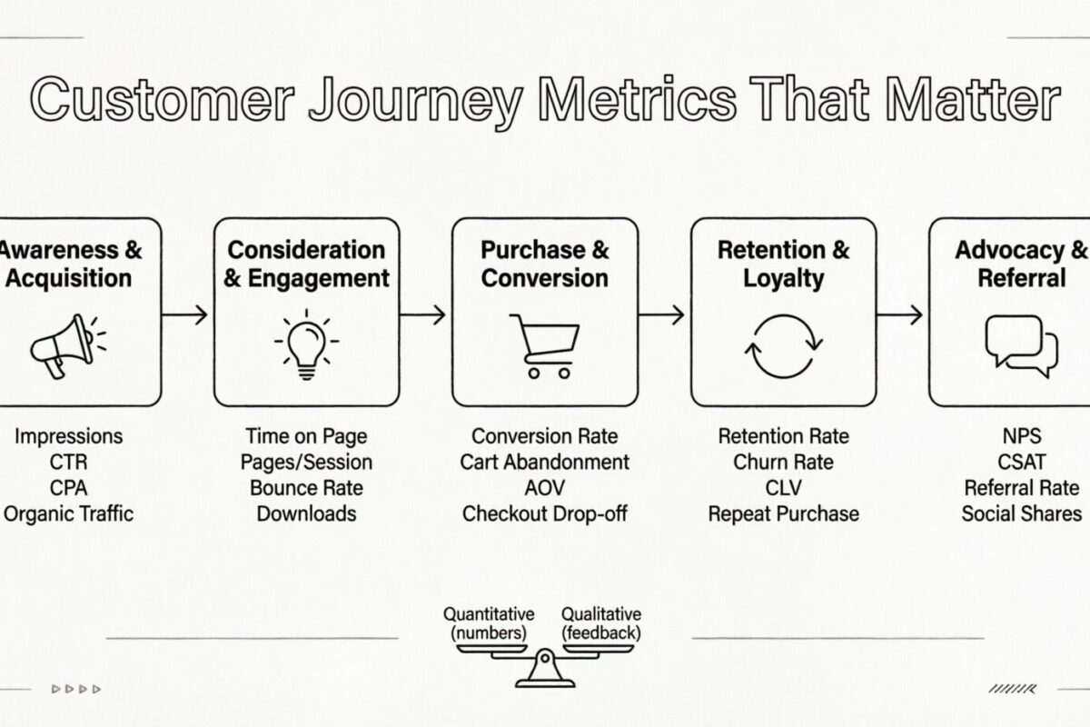 Mapa del Recorrido del Cliente: Supervisa las Métricas que Importan en los Recorridos del Cliente Mapa del Recorrido del Cliente: Supervisa las Métricas que Importan en los Recorridos del Cliente