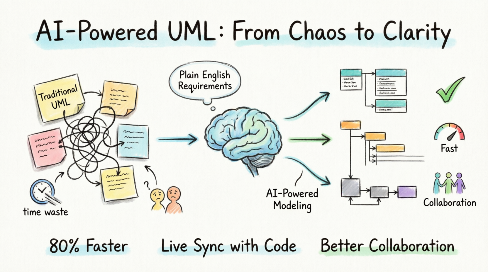 UML impulsado por IA: Potenciando el modelado ágil en la era del diseño inteligente UML impulsado por IA: Potenciando el modelado ágil en la era del diseño inteligente