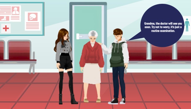 Creating a Heartwarming Medical Scene: An AniFuzion Animation Guide