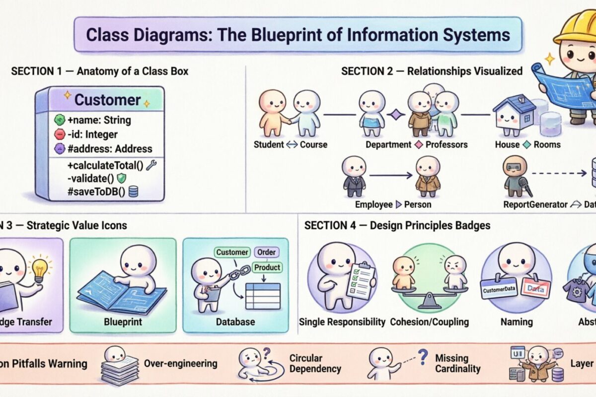 Aperçu définitif : Qu’est-ce qu’un diagramme de classes et pourquoi cela importe-t-il dans les systèmes d’information Aperçu définitif : Qu’est-ce qu’un diagramme de classes et pourquoi cela importe-t-il dans les systèmes d’information