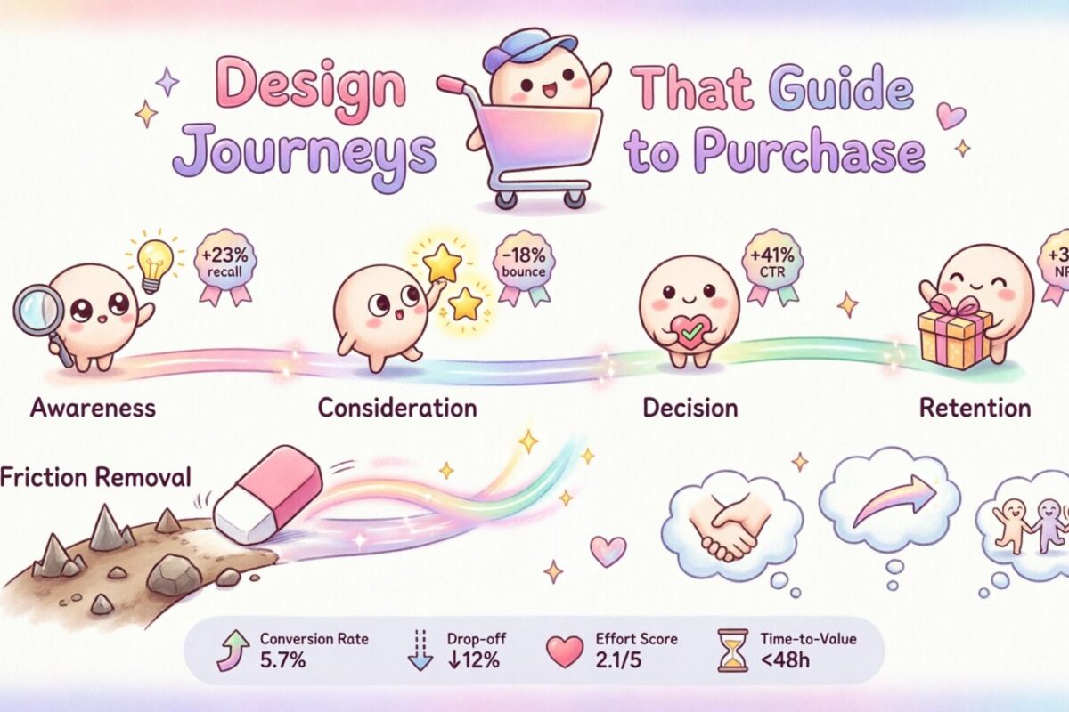 Concevez des parcours clients qui guident les acheteurs vers l’achat Concevez des parcours clients qui guident les acheteurs vers l’achat