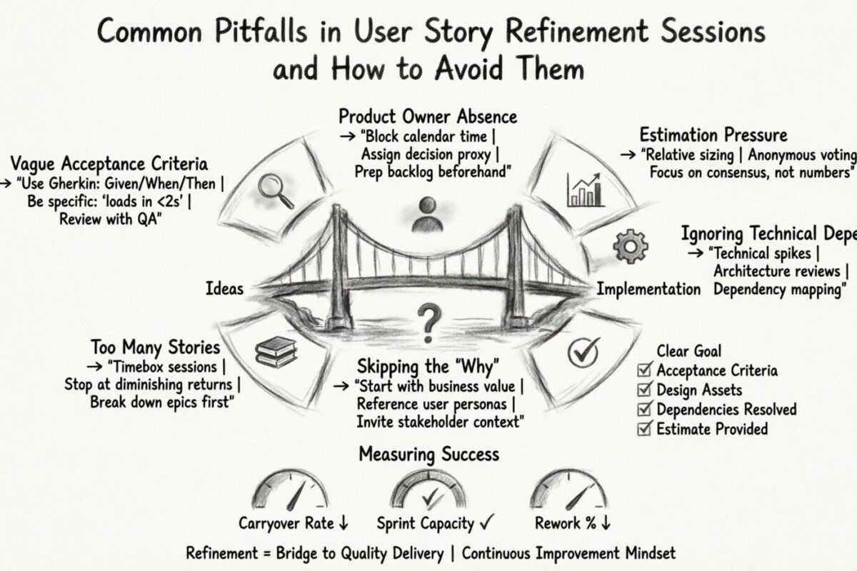Péchés courants dans les sessions de révision des user stories et comment les éviter