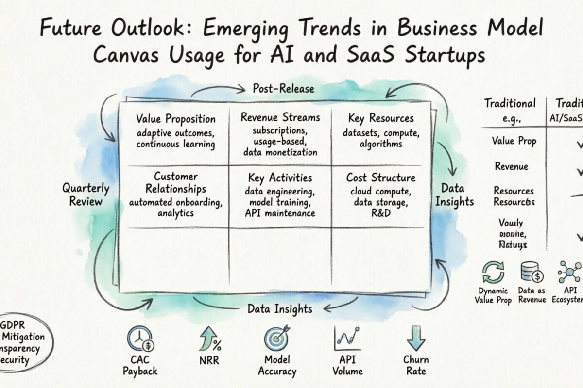 L’avenir en perspective : tendances émergentes dans l’utilisation du Business Model Canvas pour les startups AI et SaaS