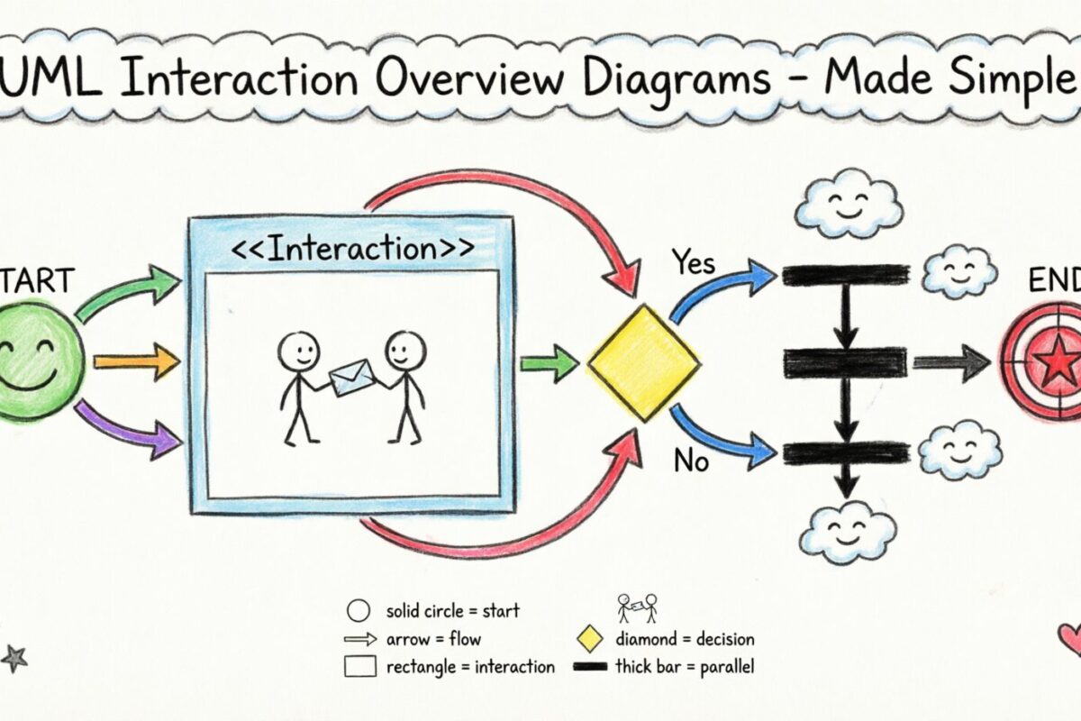 Diagrams de vue d’ensemble des interactions UML expliqués : une analyse étape par étape des composants pour les analystes