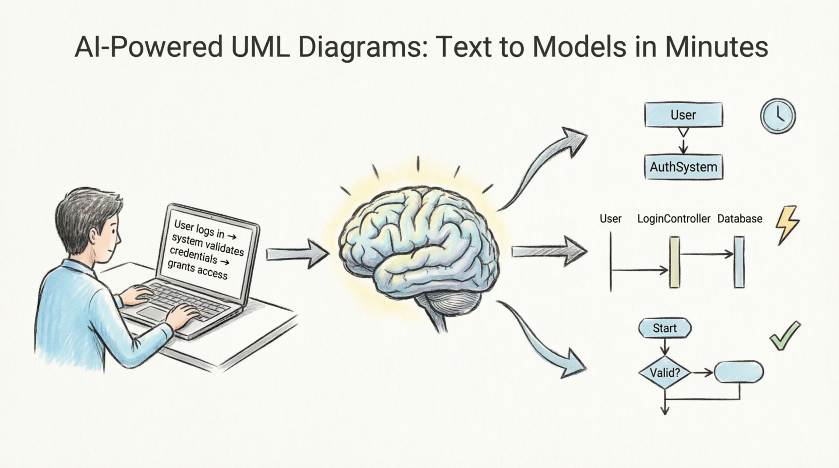 Diagrams UML alimentés par l’IA : comment générer des modèles logiciels complets en quelques minutes avec Visual Paradigm