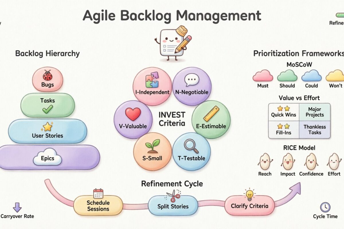 Manajemen Backlog Cerita Pengguna: Mengatur dan Menyempurnakan untuk Sprint Agile
