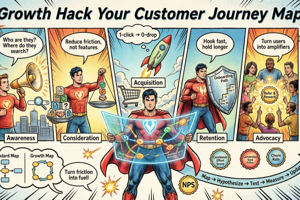 Mapeamento da Jornada do Cliente: Crescimento com Hacks na Sua Jornada do Cliente Mapeamento da Jornada do Cliente: Crescimento com Hacks na Sua Jornada do Cliente