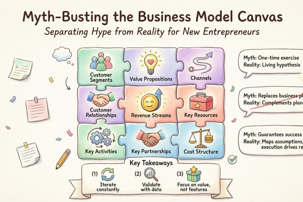 Desmistificando o Canvas do Modelo de Negócio: Separando a Hype da Realidade para Novos Empreendedores