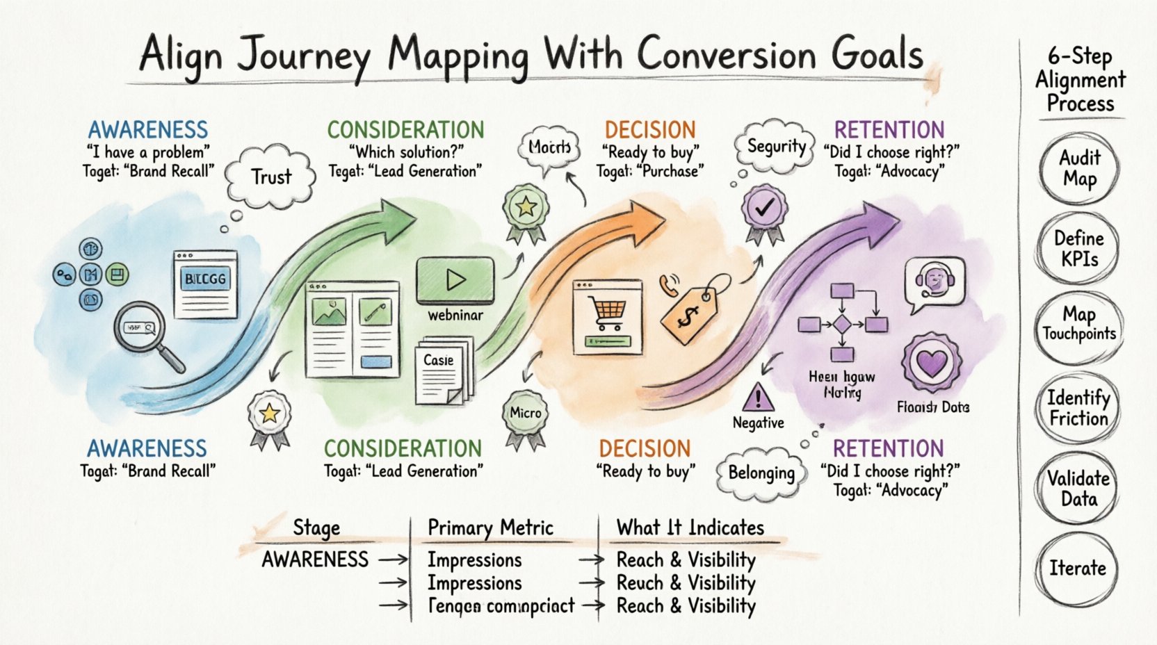 Customer Journey Mapping: Align Journey Mapping With Conversion Goals Customer Journey Mapping: Align Journey Mapping With Conversion Goals