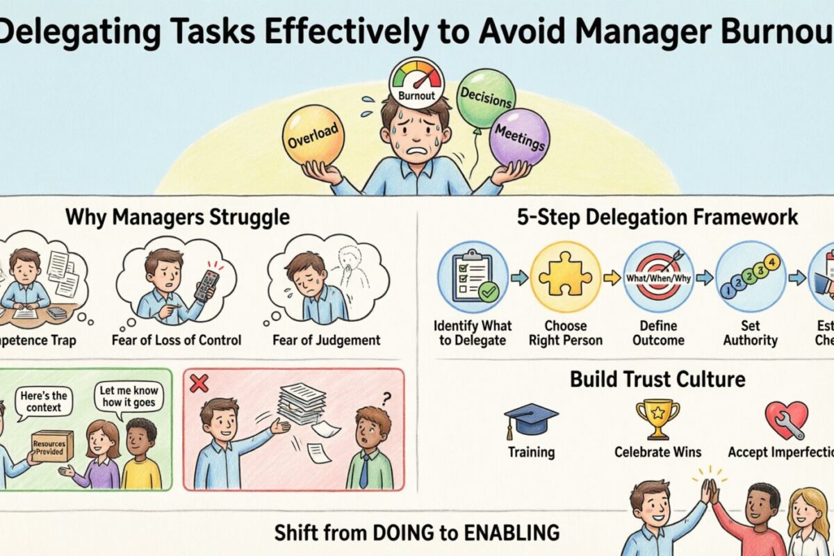 Project Management Guide: Delegating Tasks Effectively to Avoid Manager Burnout