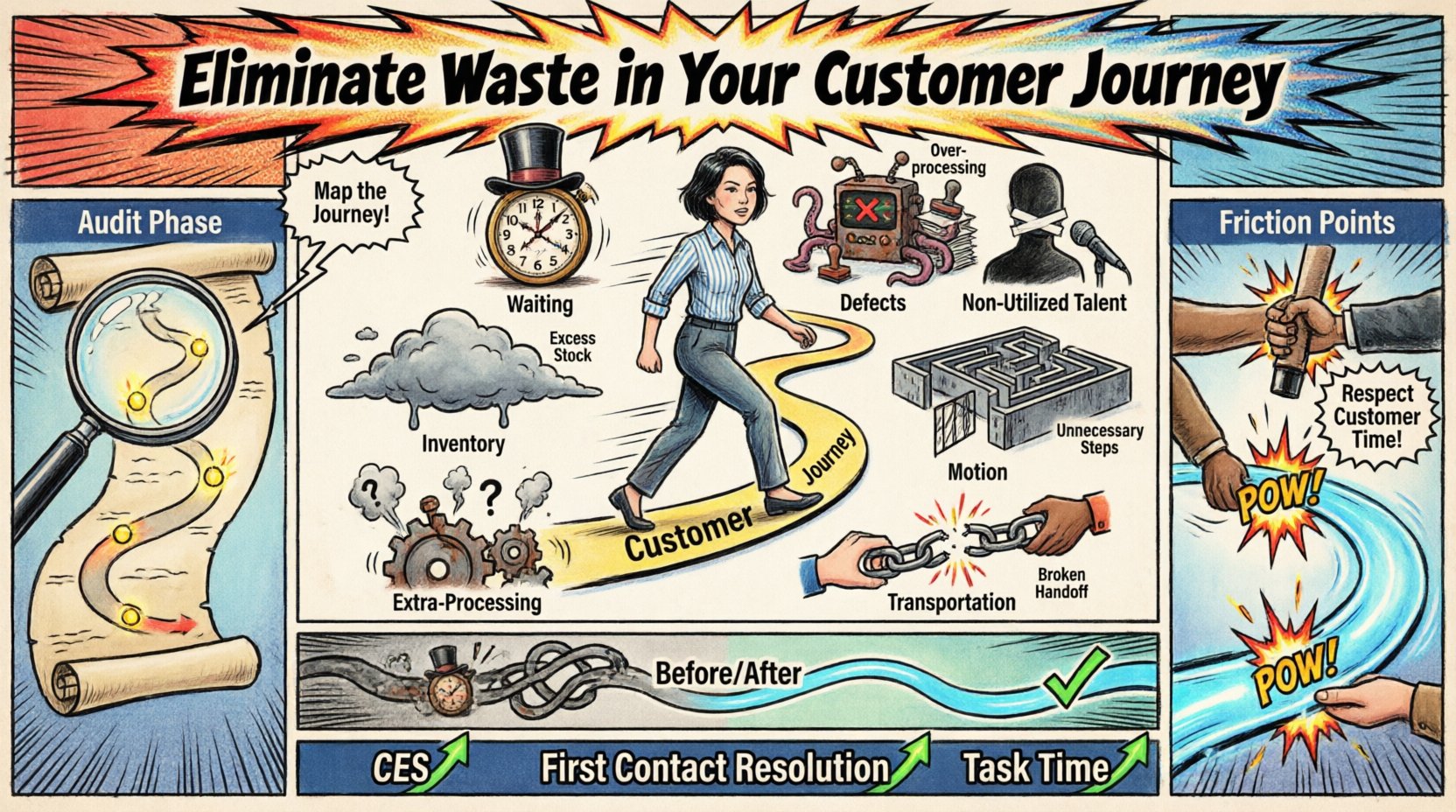 Customer Journey Mapping: Eliminate Waste in Your Customer Journey