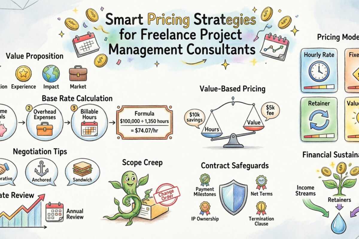 Project Management Guide: Smart Pricing Strategies for Freelance Project Management Consultants