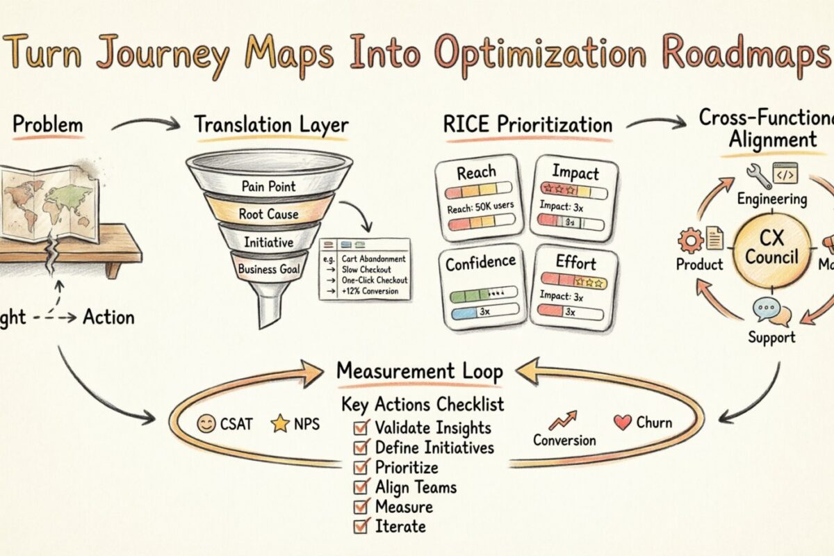 Customer Journey Mapping: Turn Journey Maps Into Optimization Roadmaps
