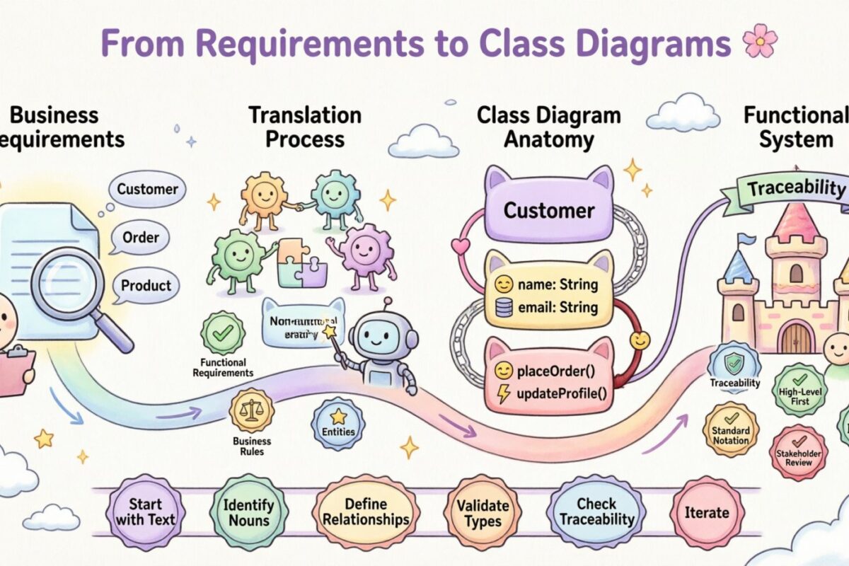 Bridging the Gap: Translating Business Requirements into Functional Class Diagrams