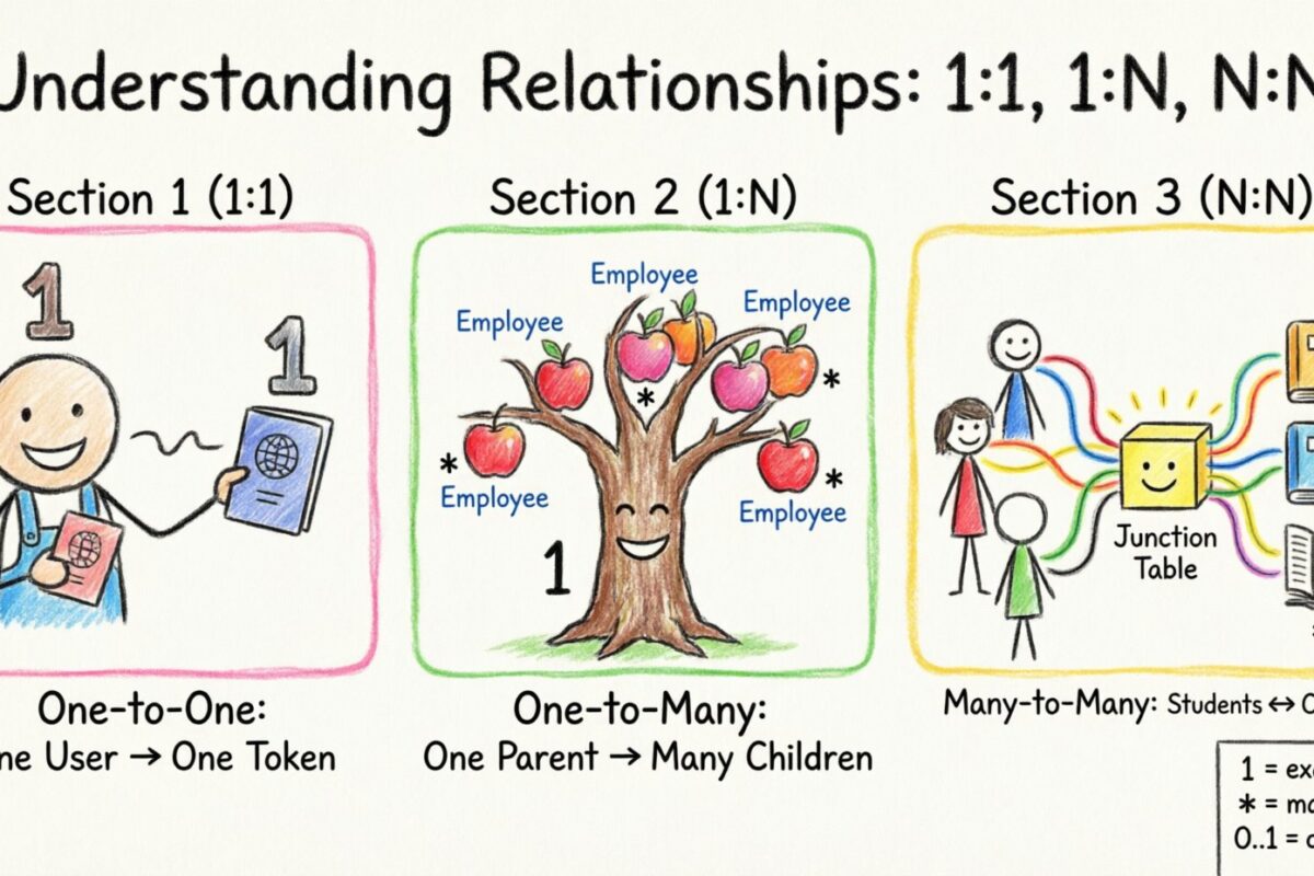 Decoding Multiplicity: A Simple Guide to Mastering 1:N, 1:1, and N:N Relationships