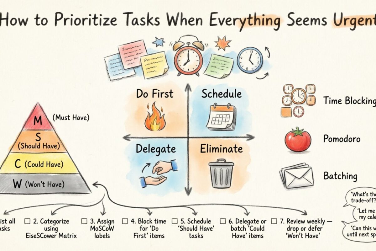 Project Management Guide: How to Prioritize Tasks When Everything Seems Urgent