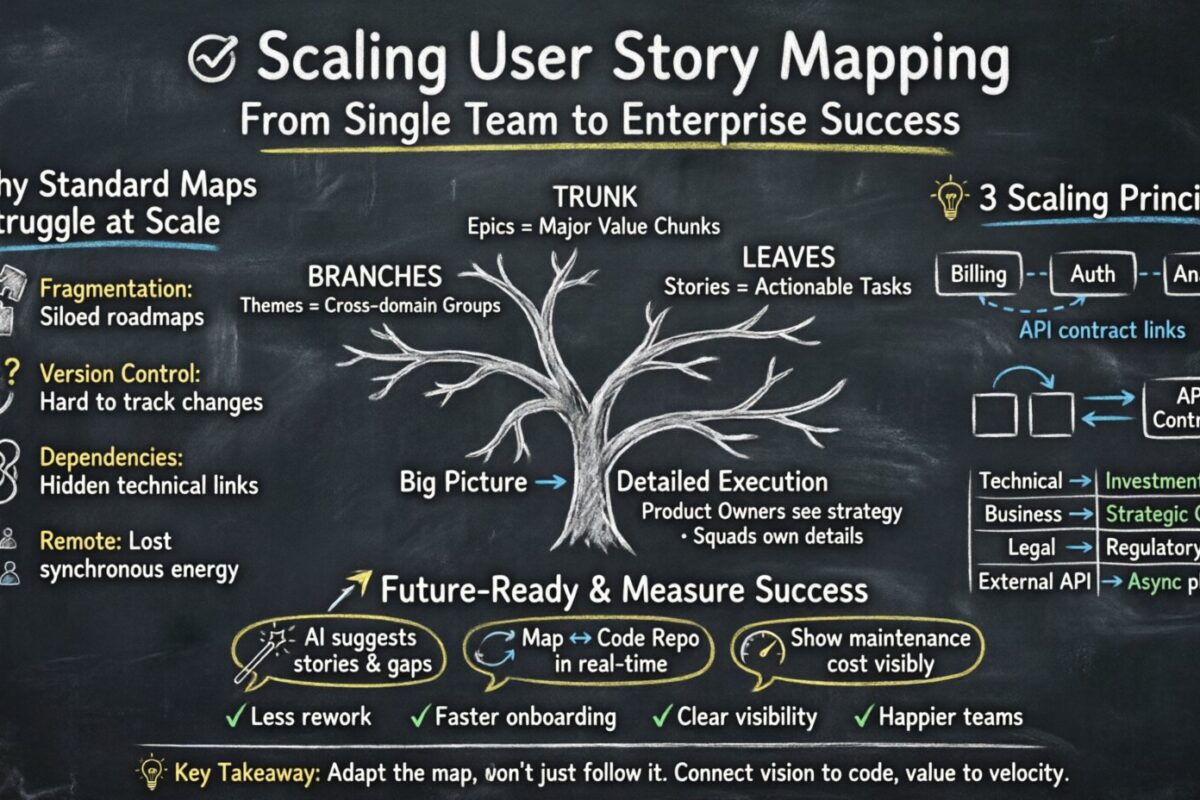The Future of User Story Mapping in Large-Scale Software Systems