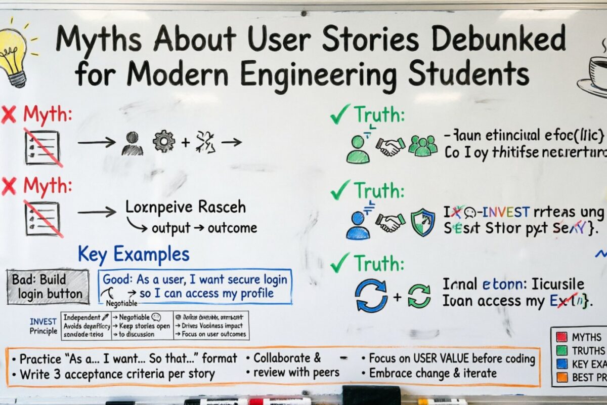 Myths About User Stories Debunked for Modern Engineering Students