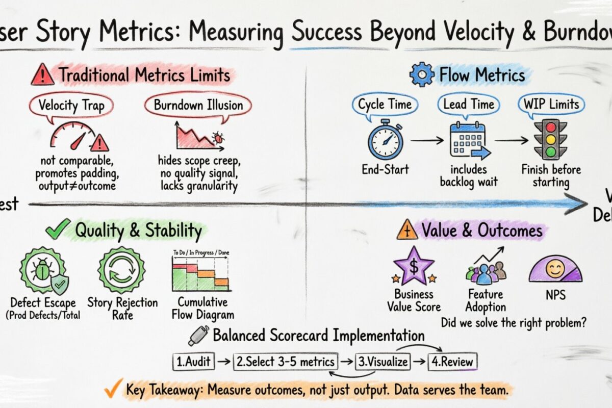 User Story Metrics: Measuring Success Beyond Velocity and Burndown User Story Metrics: Measuring Success Beyond Velocity and Burndown