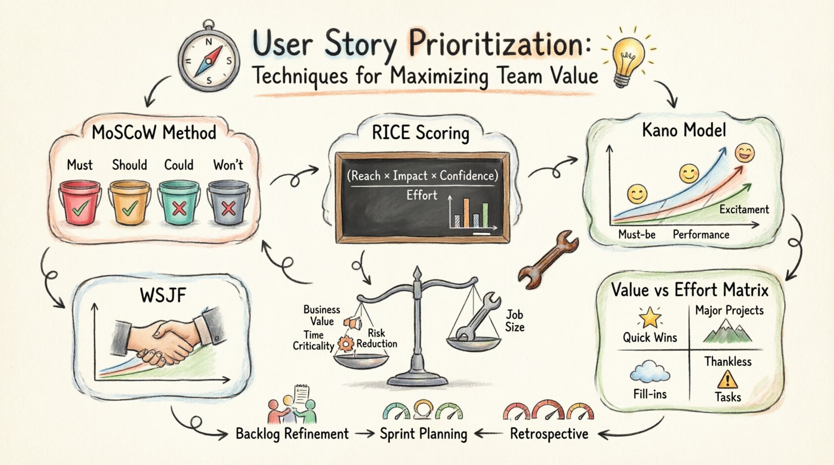 User Story Prioritization: Techniques for Maximizing Team Value