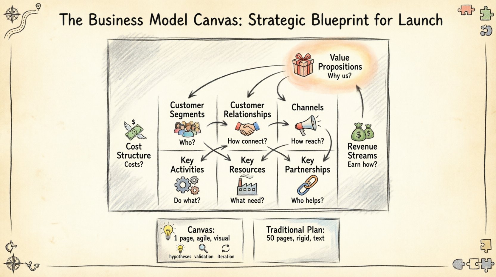 The Definitive Overview of the Business Model Canvas: Everything You Need to Know Before Launching