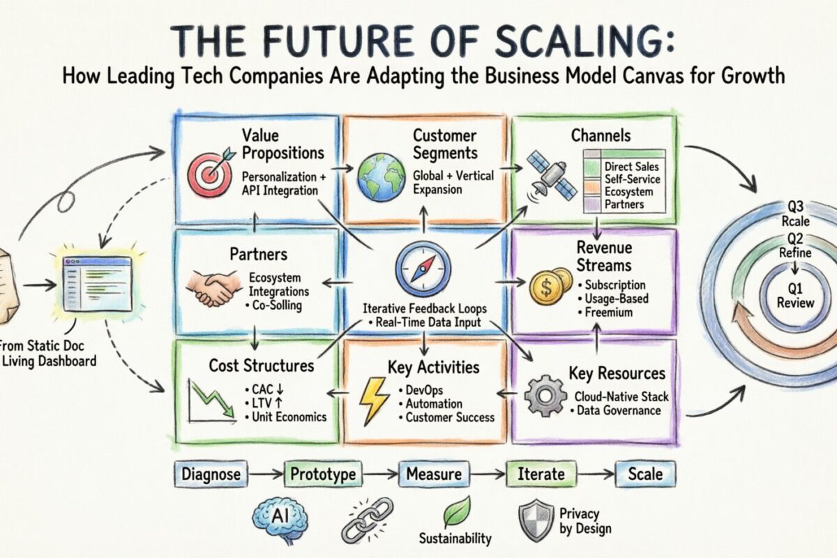 The Future of Scaling: How Leading Tech Companies Are Adapting the Business Model Canvas for Growth