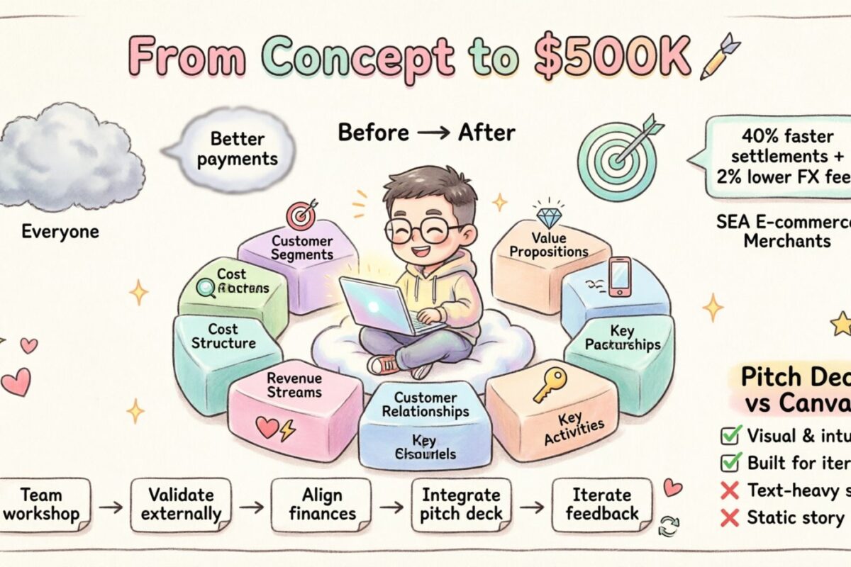 Case Study Alert: How One Co-Founder Used the Business Model Canvas to Raise Their First 0k Case Study Alert: How One Co-Founder Used the Business Model Canvas to Raise Their First 0k
