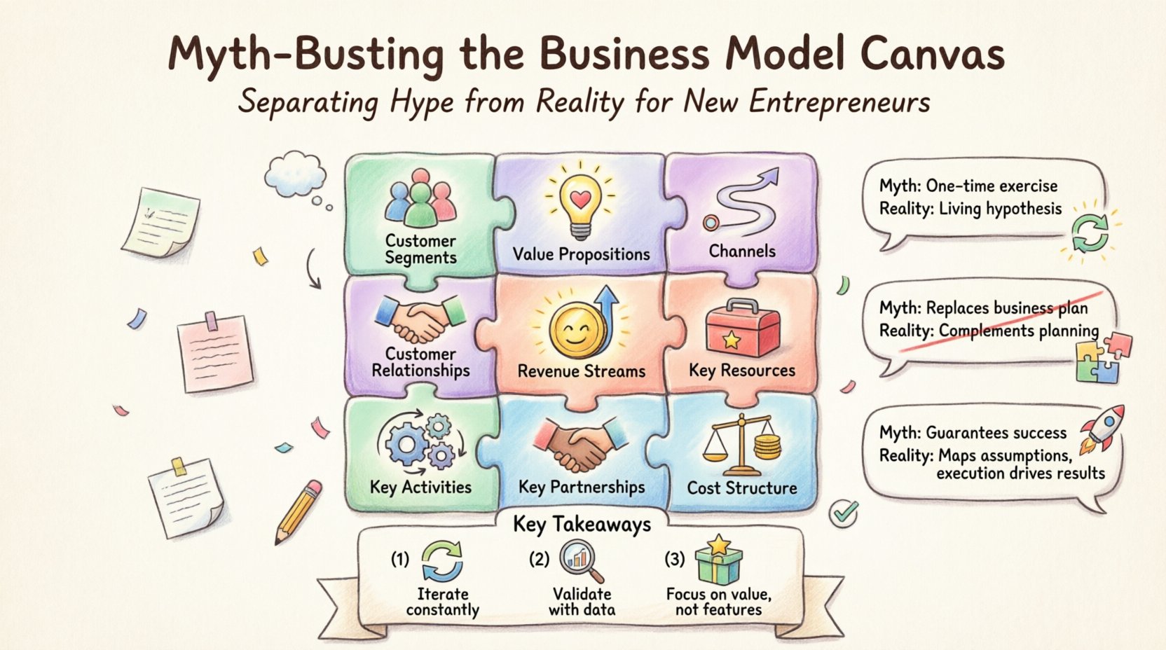 Myth-Busting the Business Model Canvas: Separating Hype from Reality for New Entrepreneurs