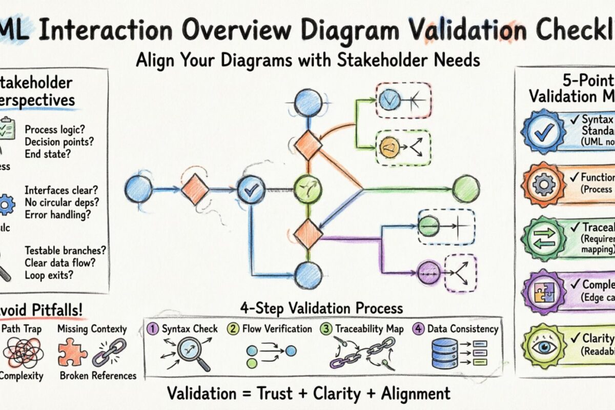 The Ultimate Checklist for Validating Your UML Interaction Overview Diagram Against Stakeholder Needs