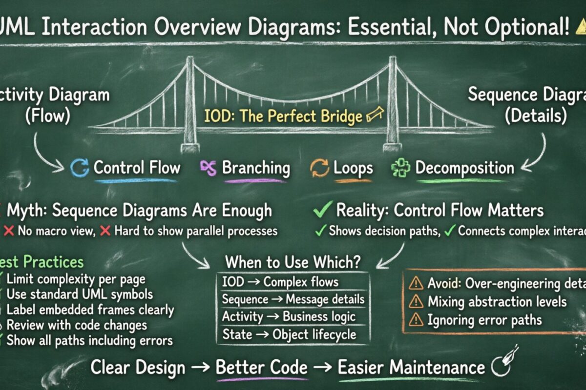 Myth-Buster: Why UML Interaction Overview Diagrams Are Essential, Not Optional, for Your Projects Myth-Buster: Why UML Interaction Overview Diagrams Are Essential, Not Optional, for Your Projects