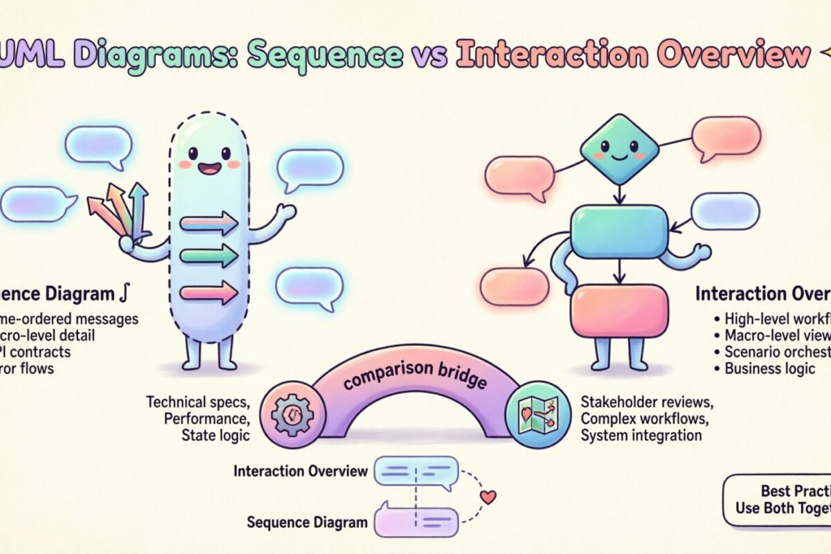 UML Interaction Overview Diagrams vs. Sequence Diagrams: A Clear Comparison for Requirements Engineers UML Interaction Overview Diagrams vs. Sequence Diagrams: A Clear Comparison for Requirements Engineers
