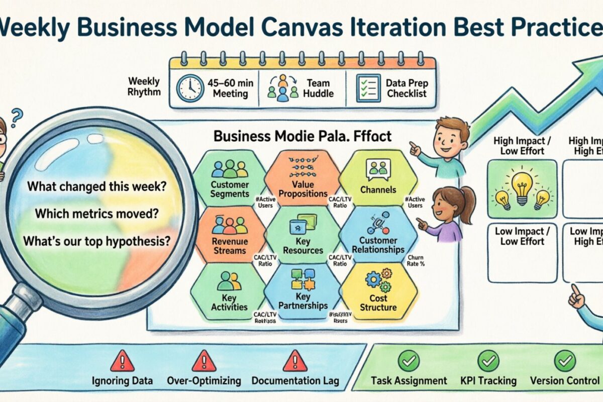 Best Practices for Iterating: How to Update Your Business Model Canvas Weekly as You Grow Best Practices for Iterating: How to Update Your Business Model Canvas Weekly as You Grow