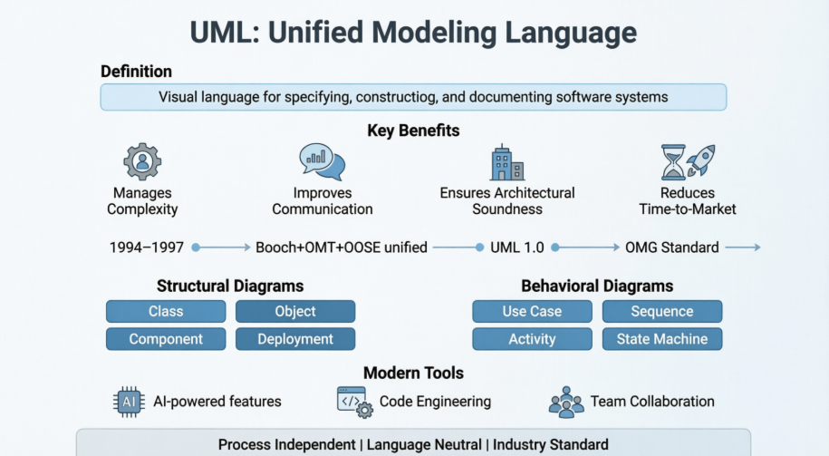 Unified Modeling Language (UML): A Strategic Framework for Modern Software Architecture and Development Unified Modeling Language (UML): A Strategic Framework for Modern Software Architecture and Development